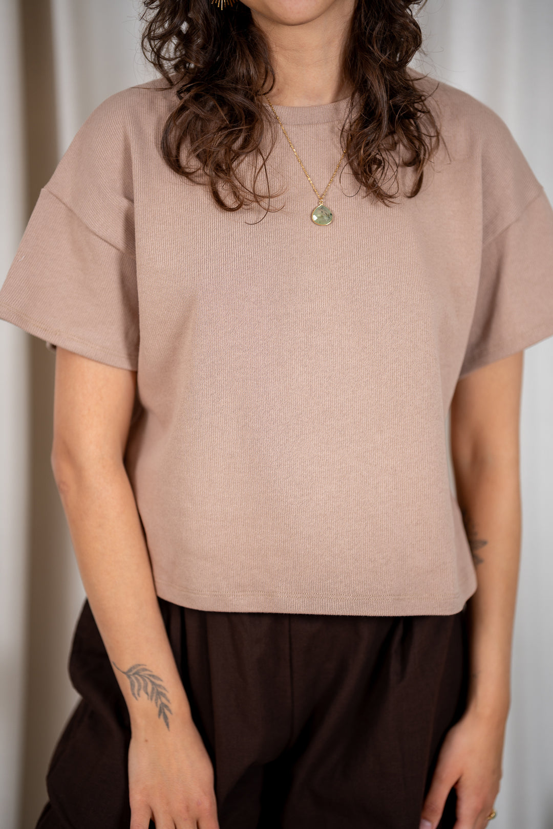 Unisex Cotton Knit T-Shirt