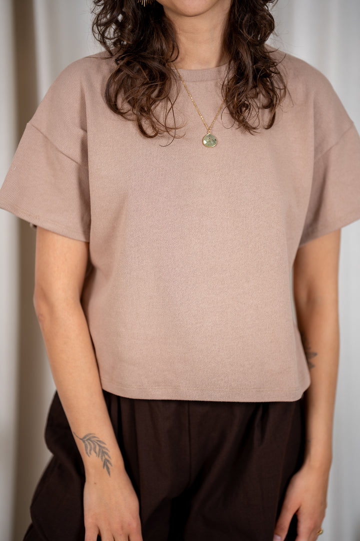 Unisex Cotton Knit T-Shirt