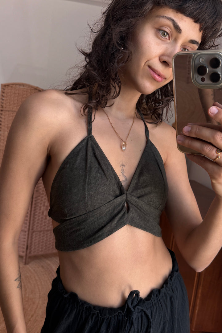 Harmonia top made from 100% hemp