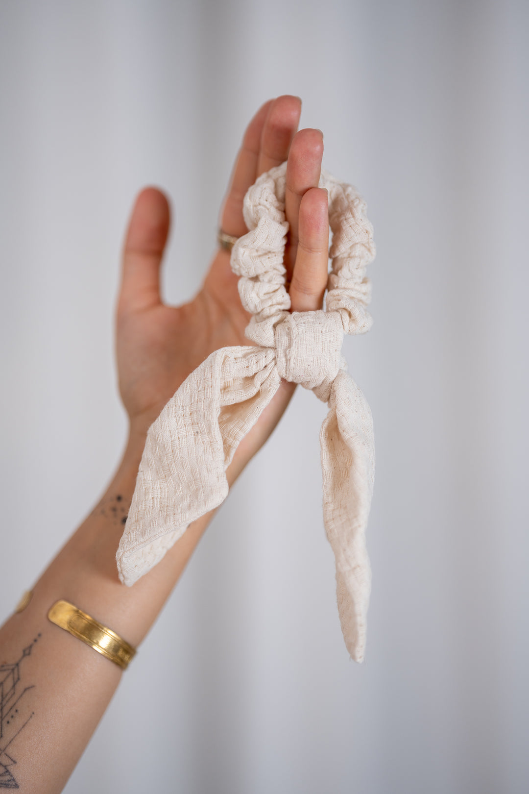 Colorful Cotton Scrunchies