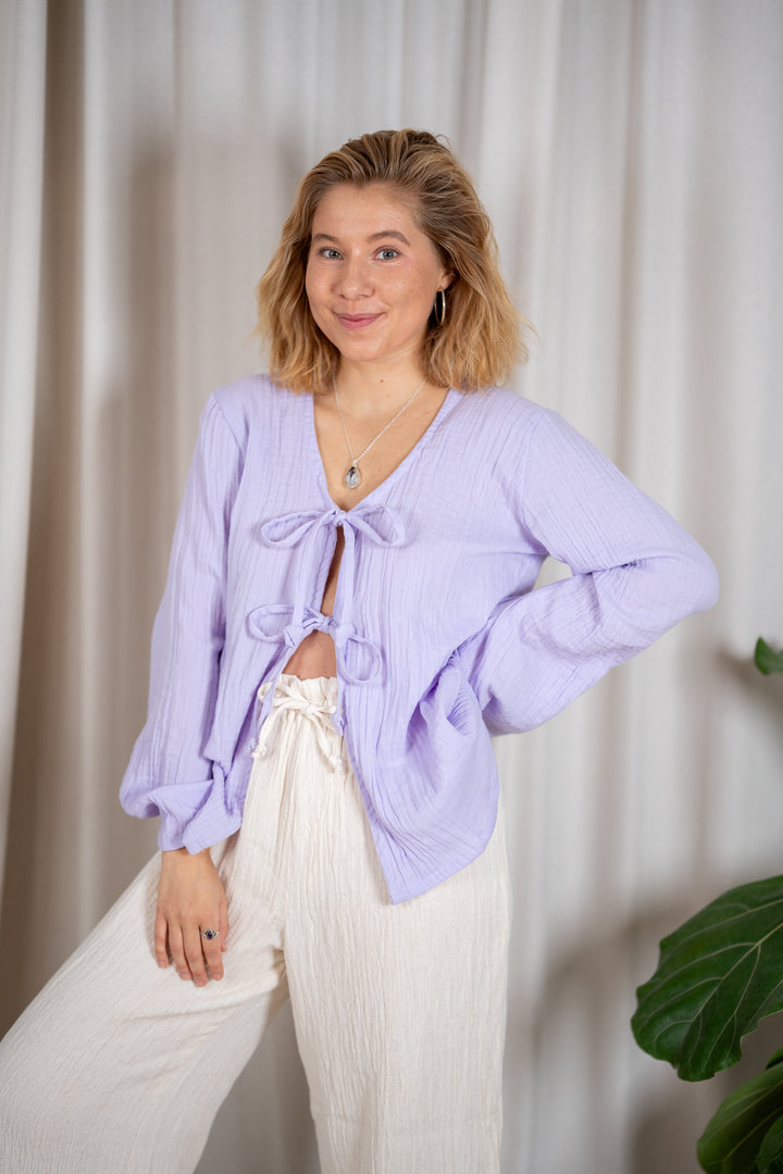 Bina Schnürbluse