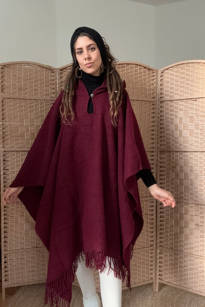 Mae wrap top made of 100% linen