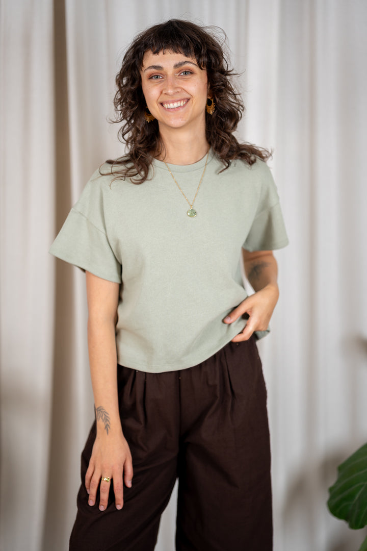 Unisex Cotton Knit T-Shirt