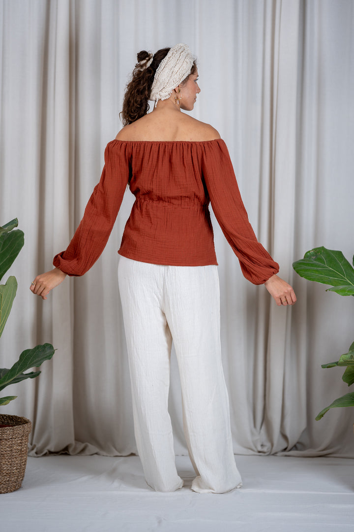 Leandra Muslin Blouse