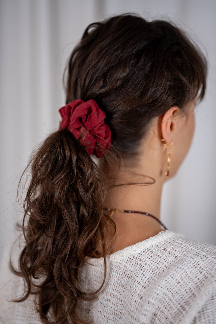 Große Scrunchies