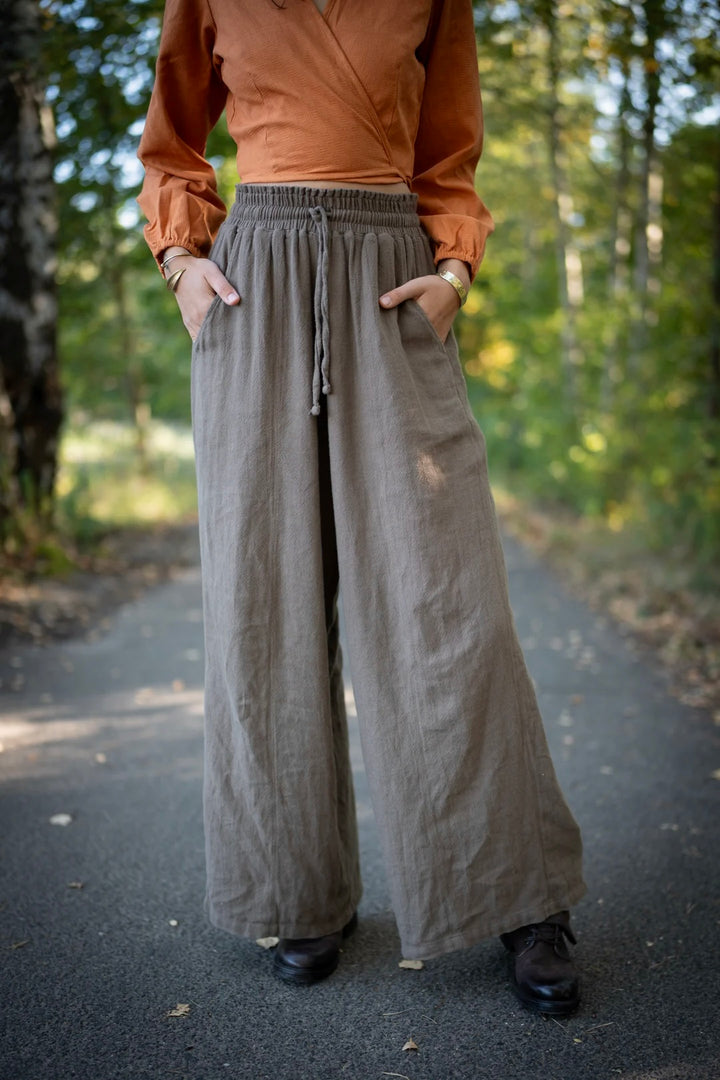 Nia Aladdin pants with scarf