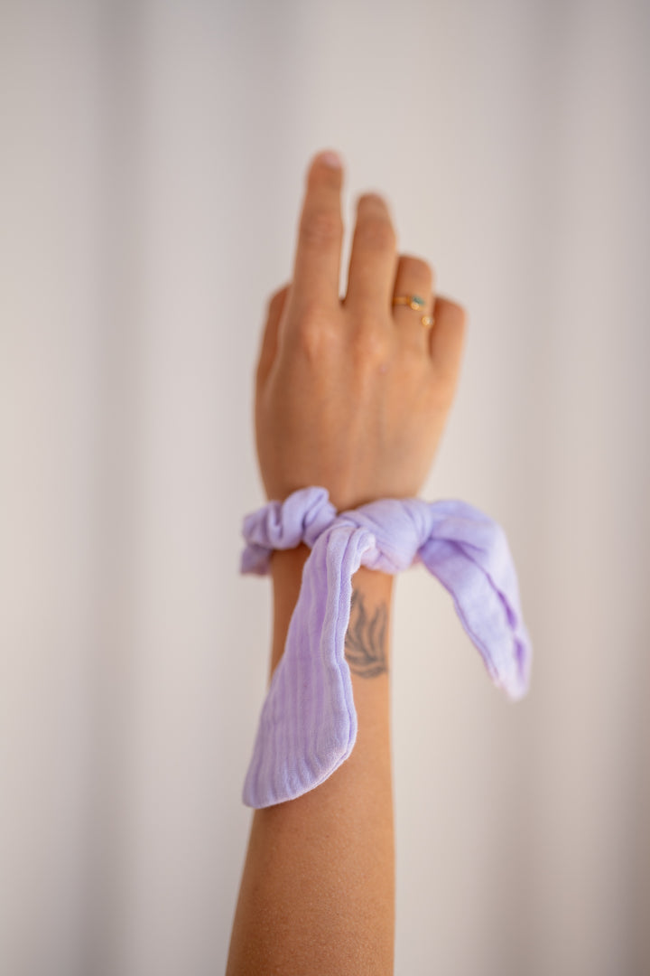 Kleine Bunte Scrunchies