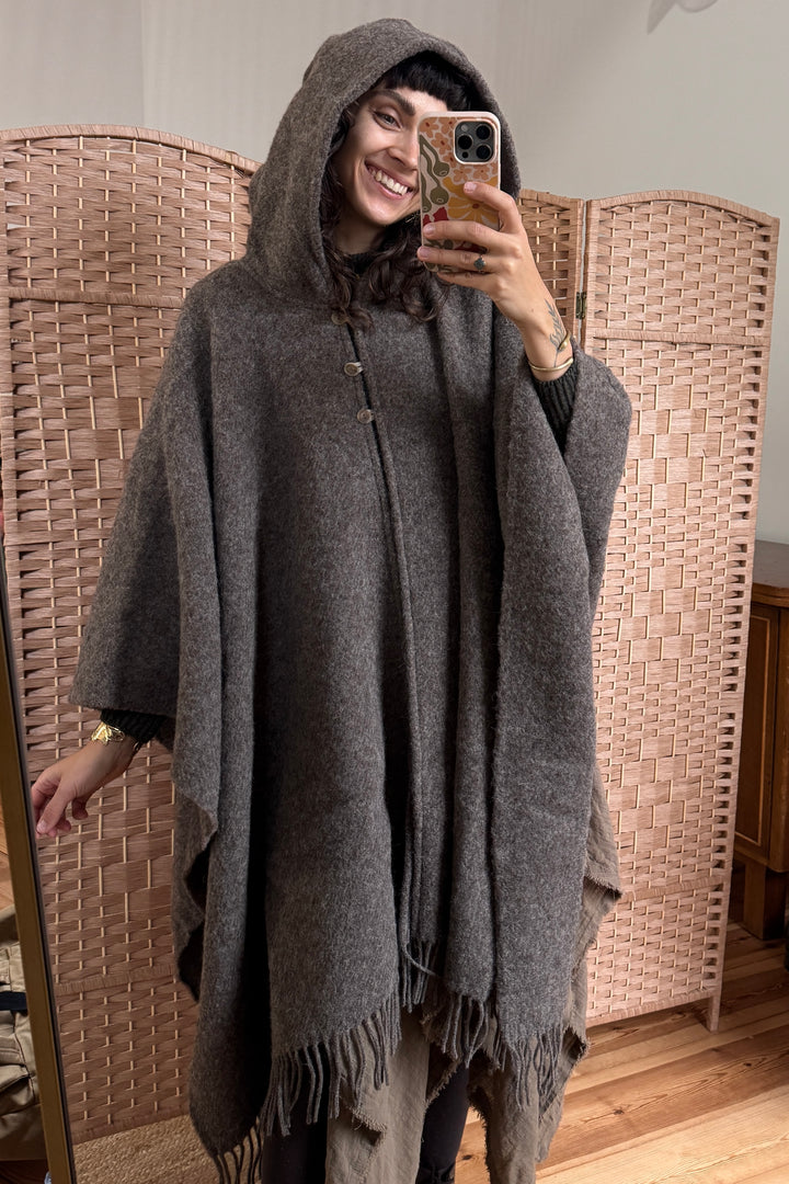 Mae wrap top made of 100% linen