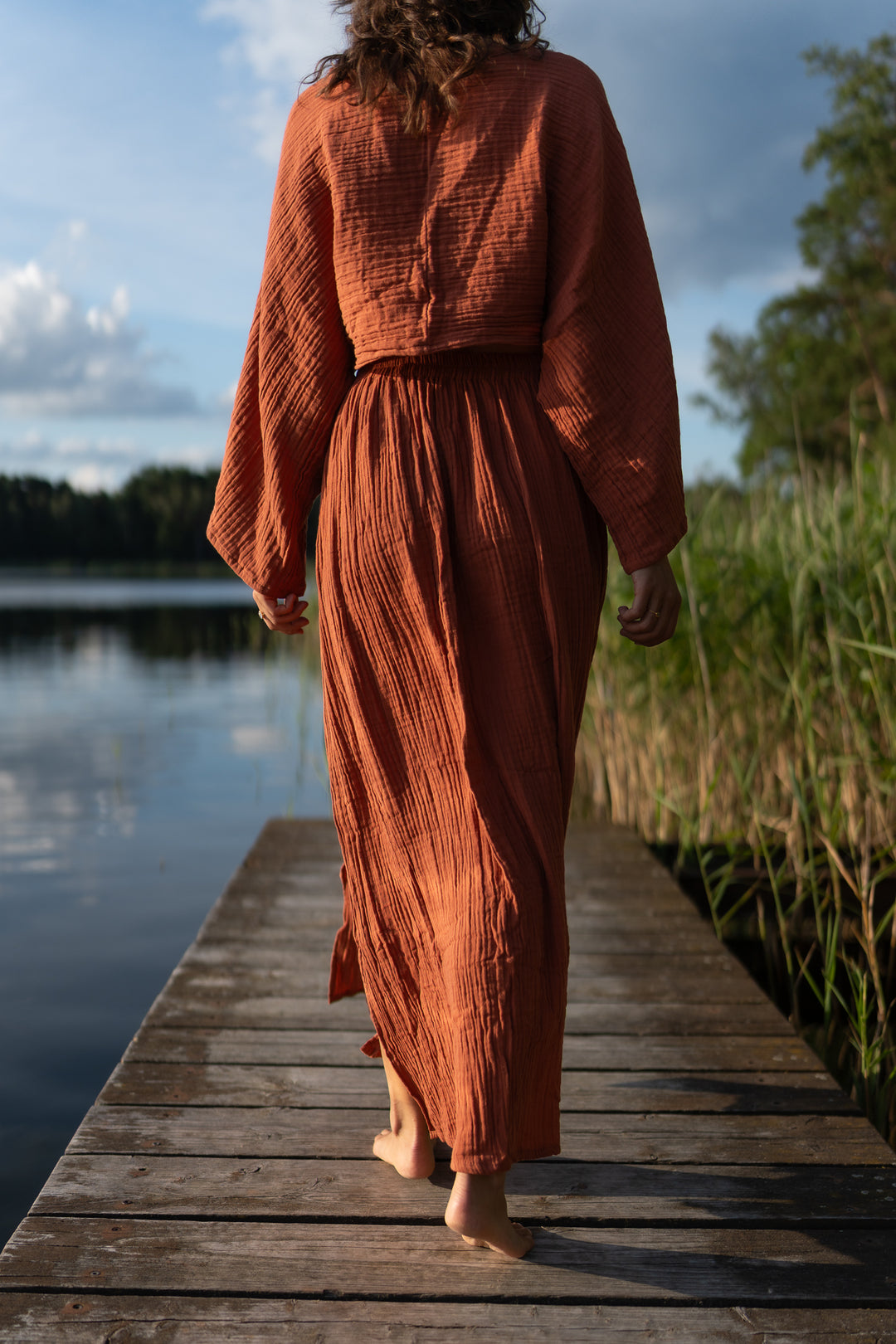 Cleo Muslin Top