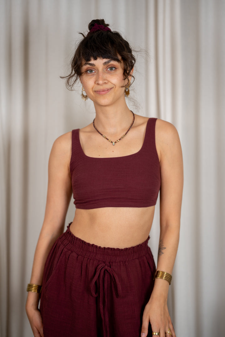 Musselin Bustier