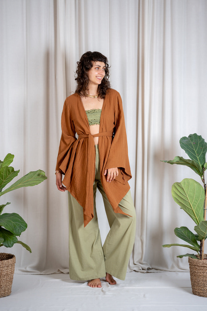Yumana Musselin Kimono