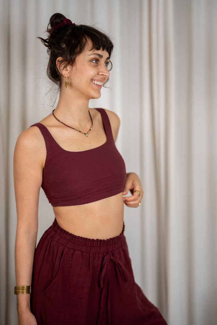 Musselin Bustier