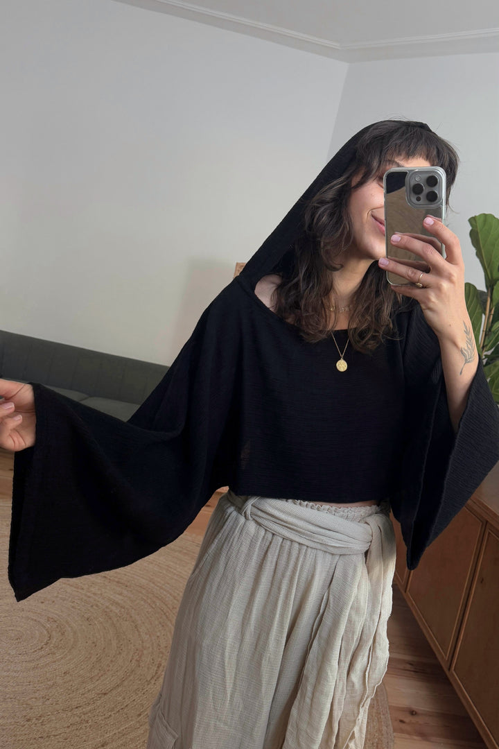 Nia Kapuzen Top