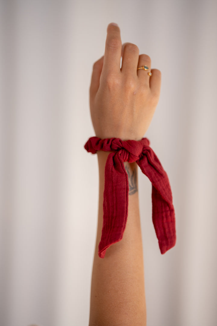 Kleine Bunte Scrunchies