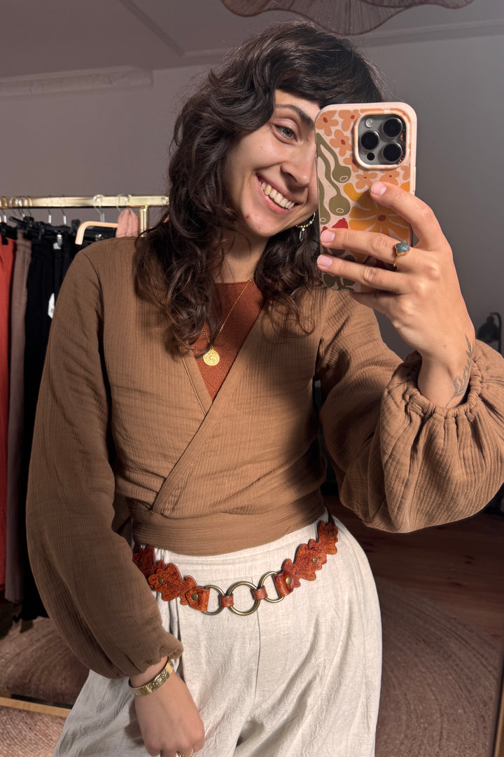 Kalila Wickelbluse