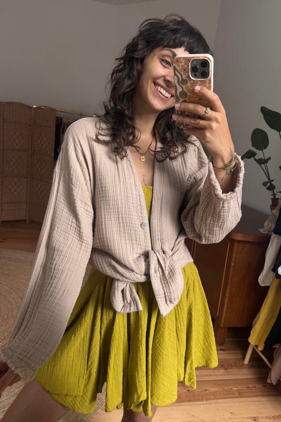 Nia Aladdin pants with scarf