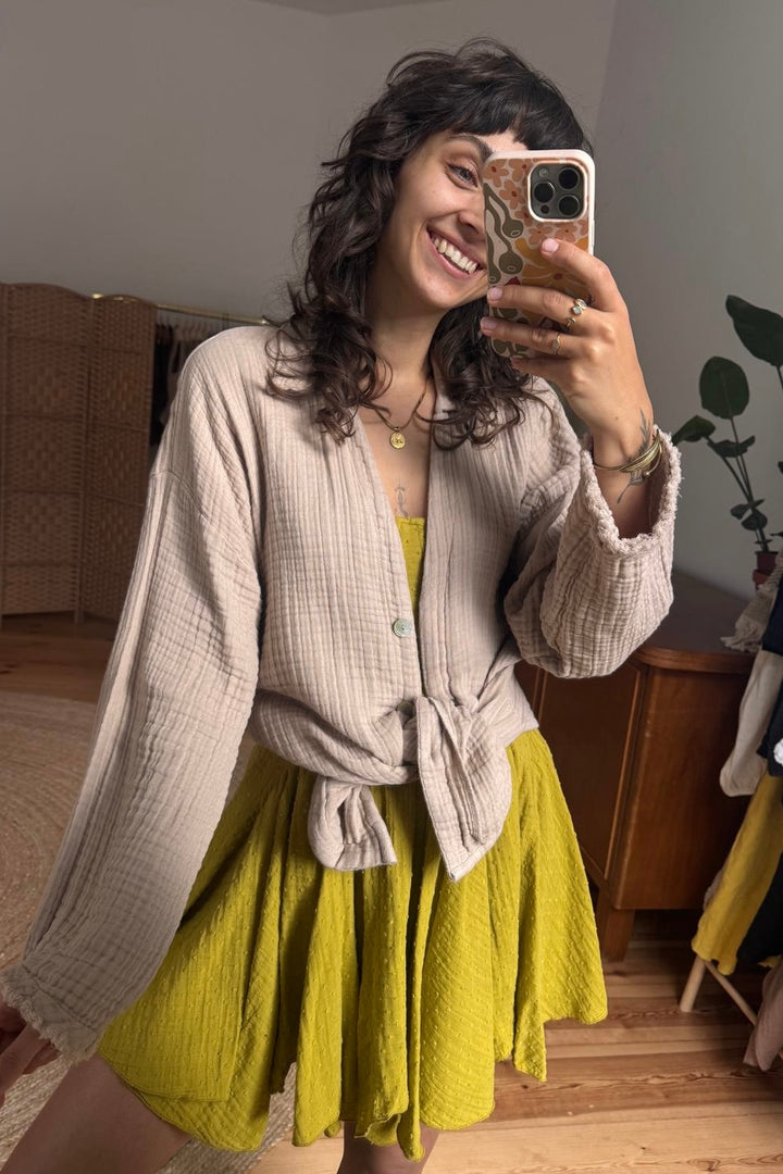 Nia Aladdin pants with scarf