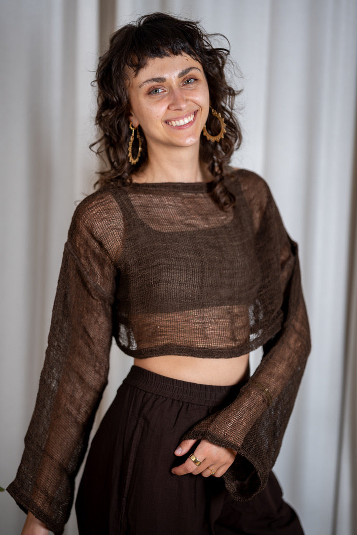 Nereya Netz Crop-Top