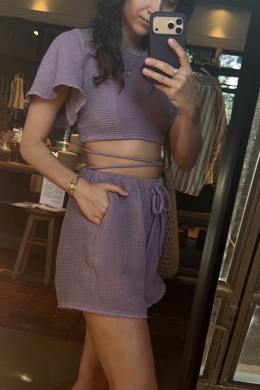 Waffel Shorts