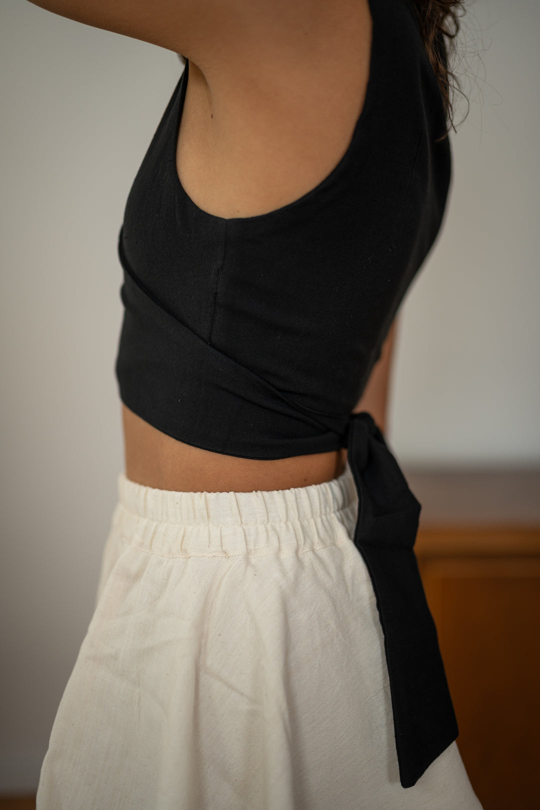 Ariana wrap top
