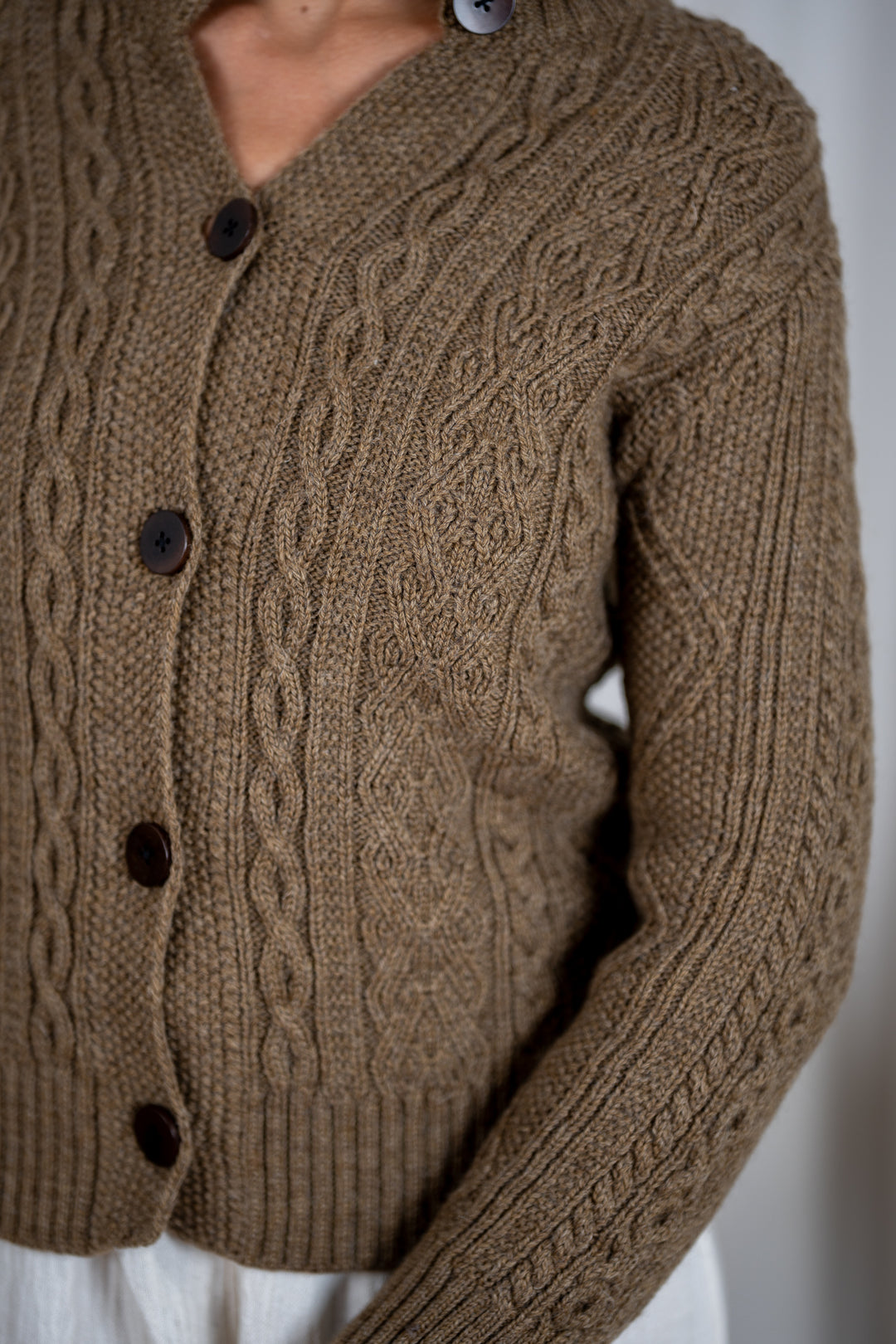 Flutter Cardigan in 100% Pure Merino Wool