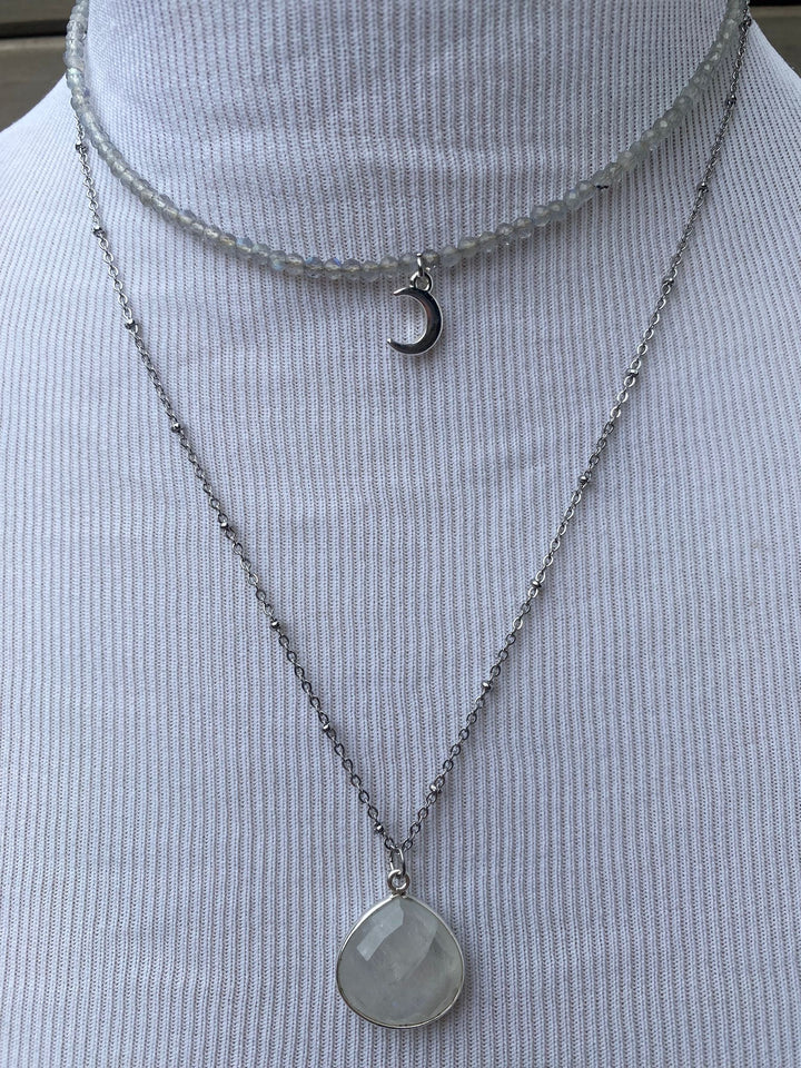 Luna Labradorit Choker