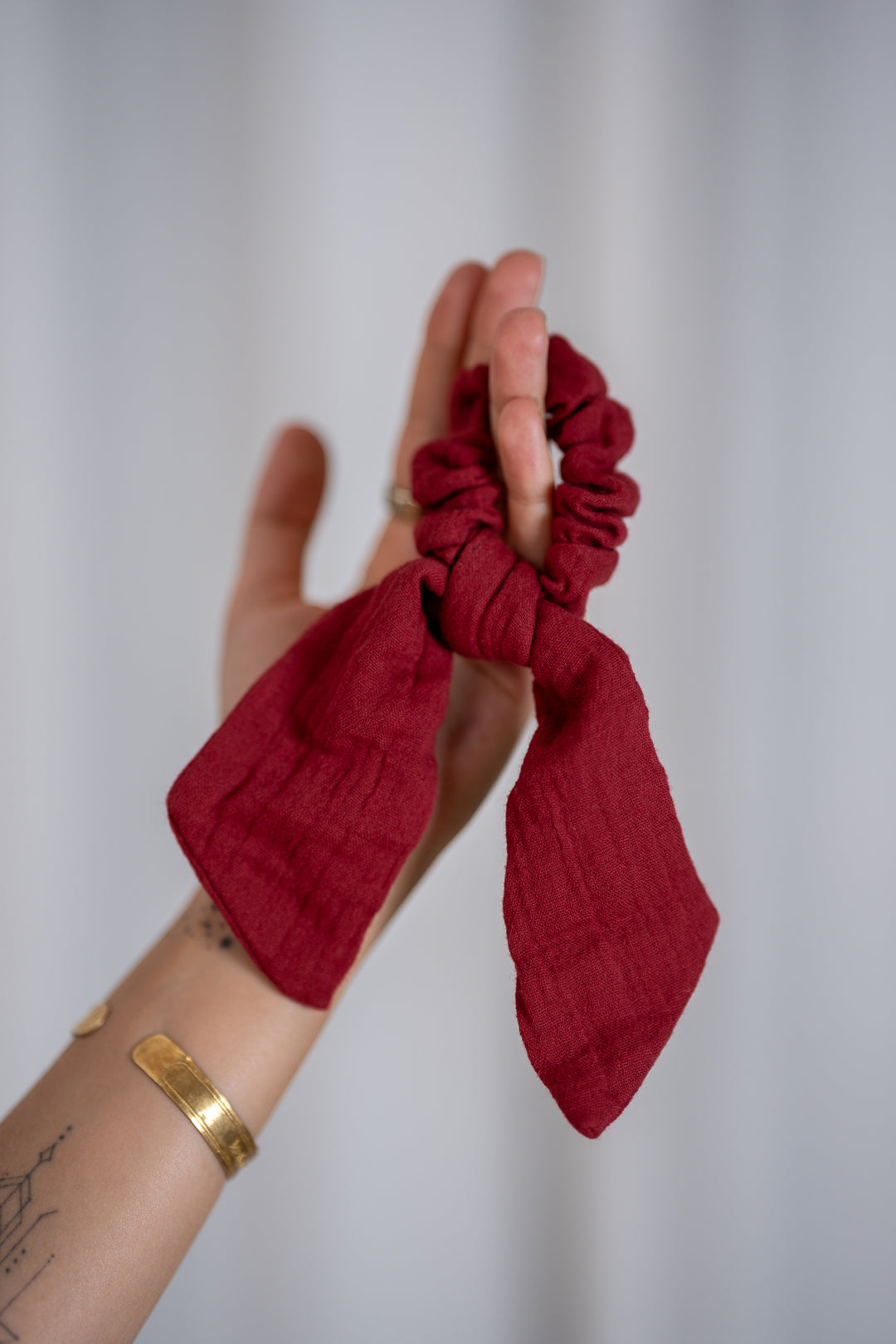 Colorful Cotton Scrunchies