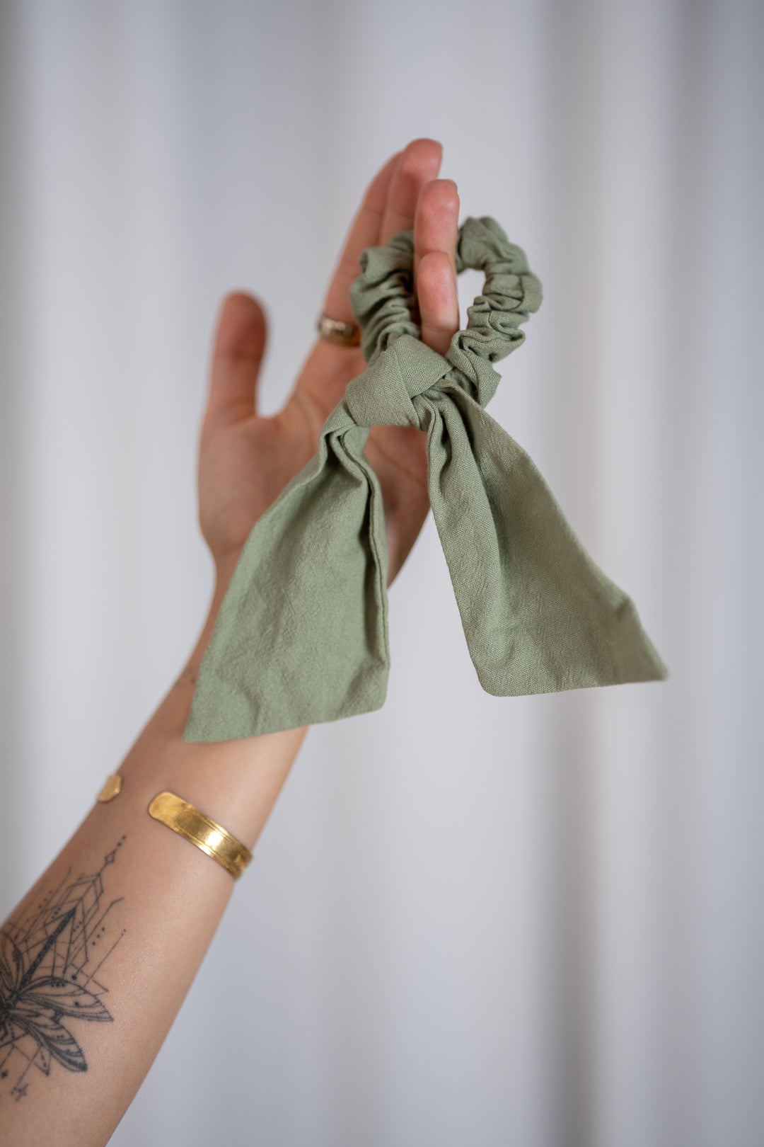 Colorful Cotton Scrunchies
