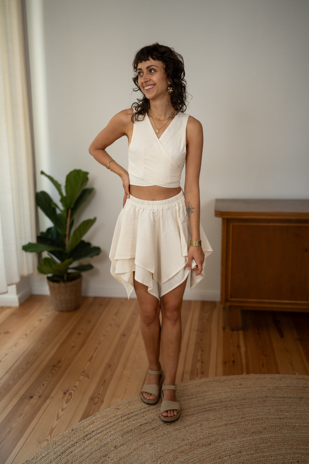 Ariana wrap top