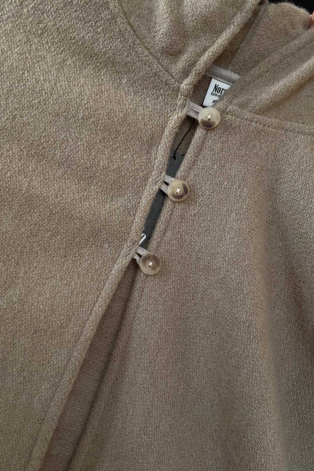 Mae wrap top made of 100% linen