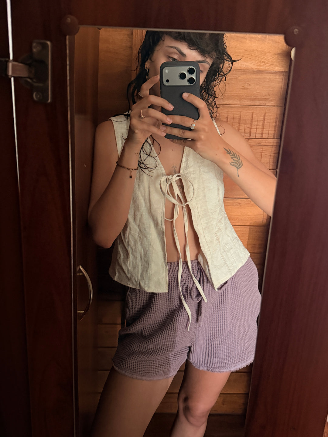 Waffel Shorts