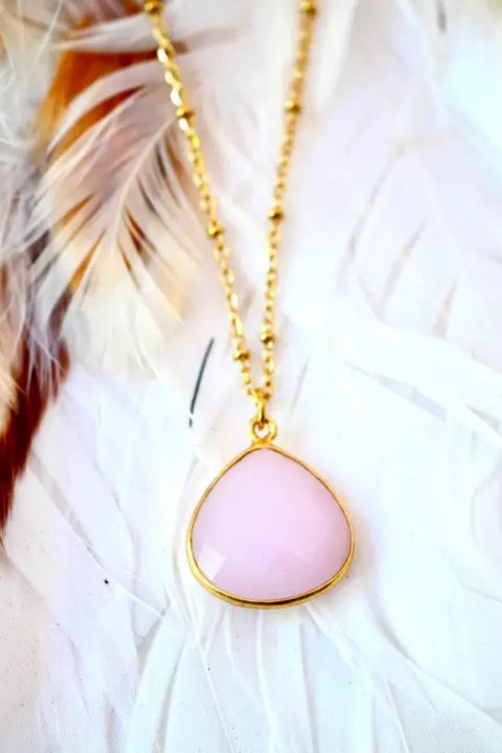 Ophelia Necklace – Moonstone and Labradorite