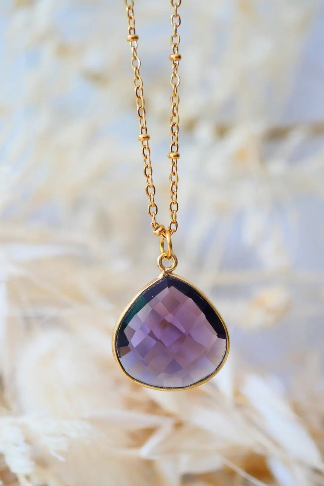 Ophelia Necklace – Moonstone and Labradorite