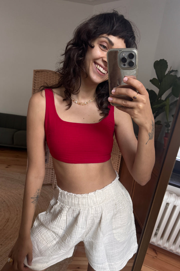 Musselin Bustier