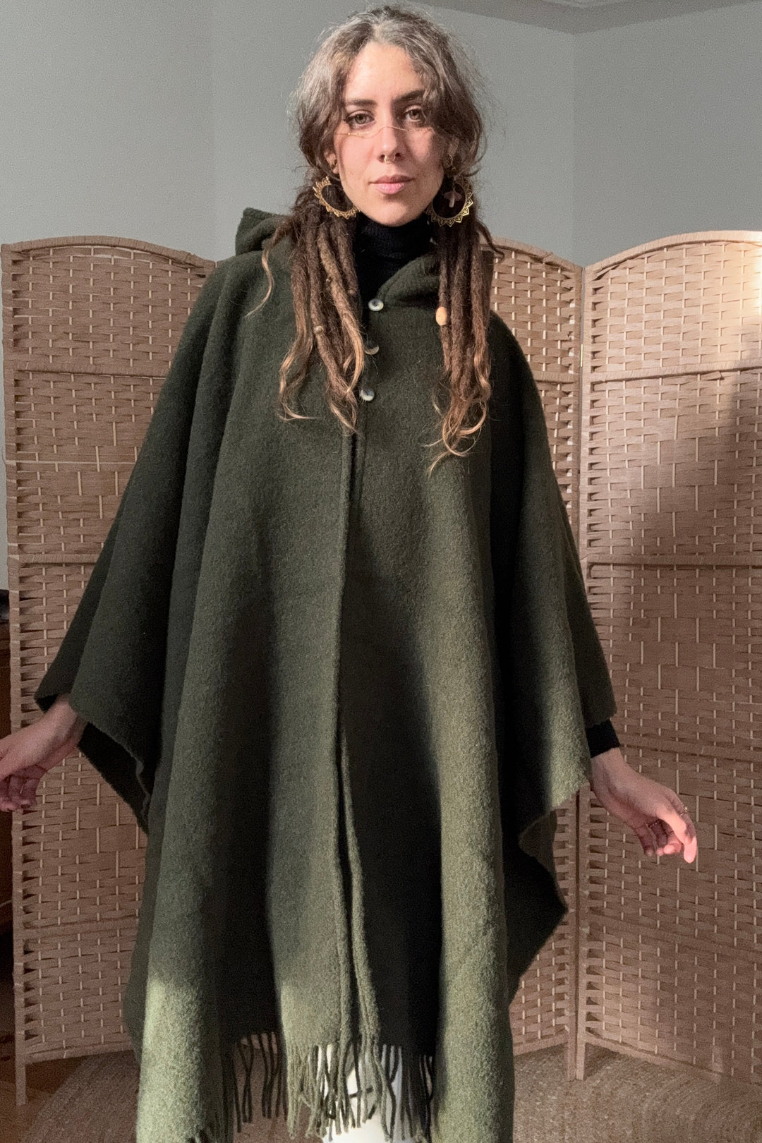 Mae wrap top made of 100% linen