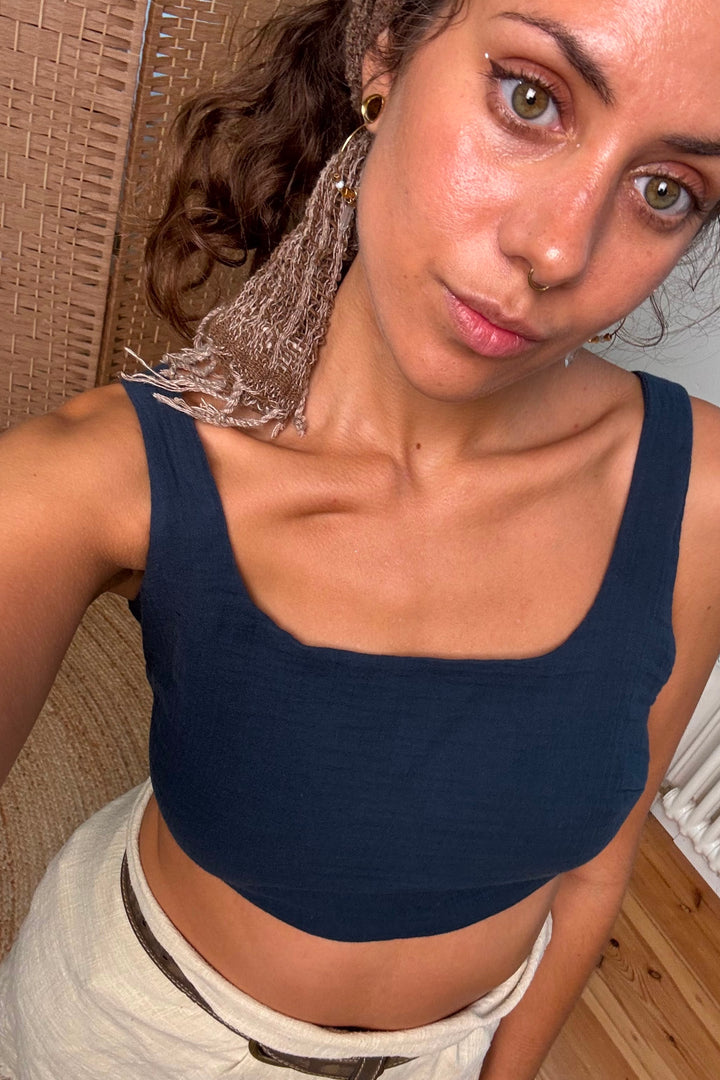 Musselin Bustier
