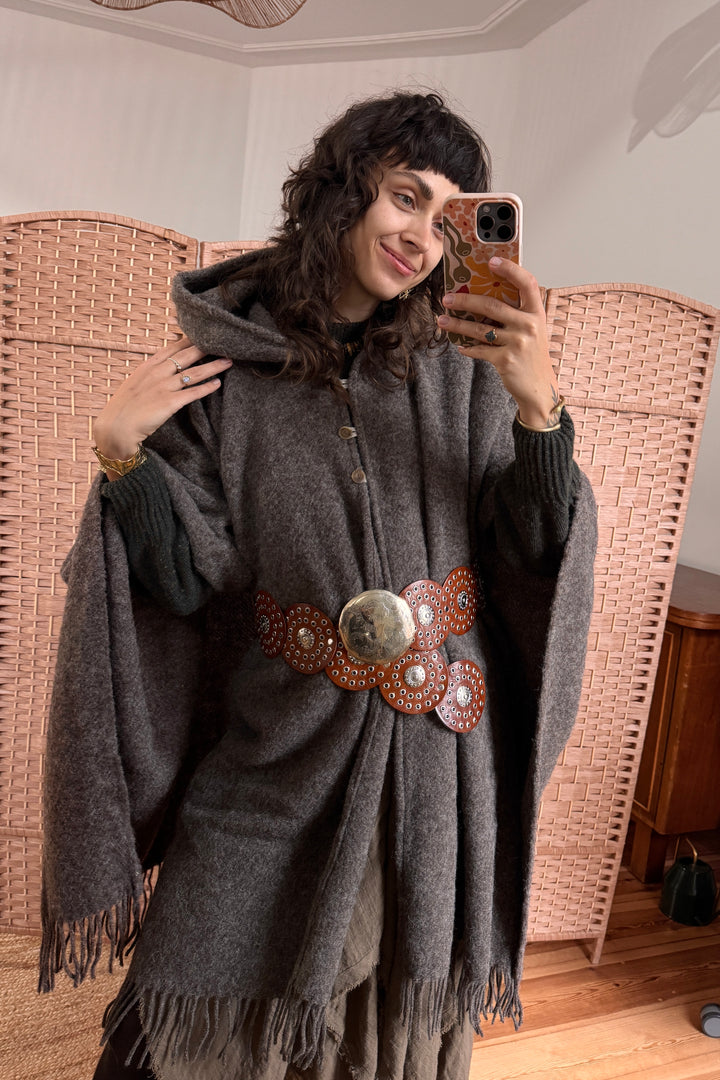 Mae wrap top made of 100% linen