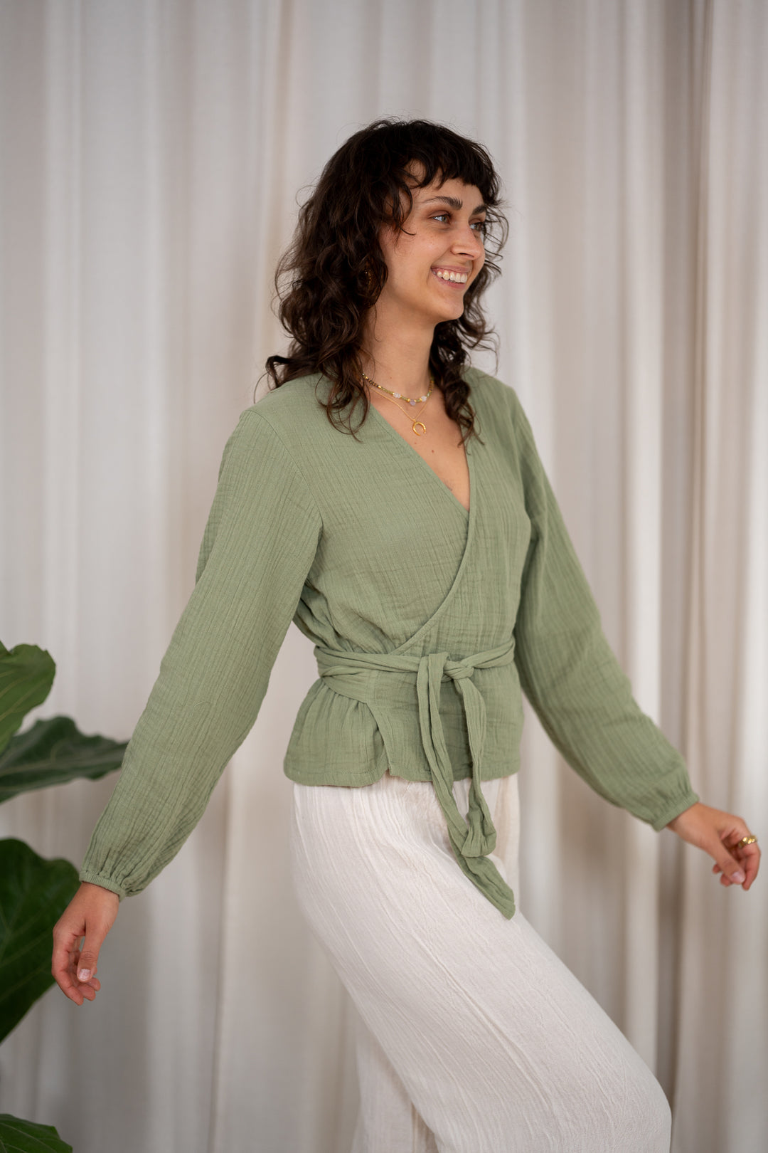 Eliana Wickelbluse