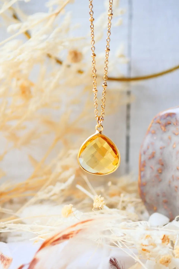Ophelia Necklace – Moonstone and Labradorite