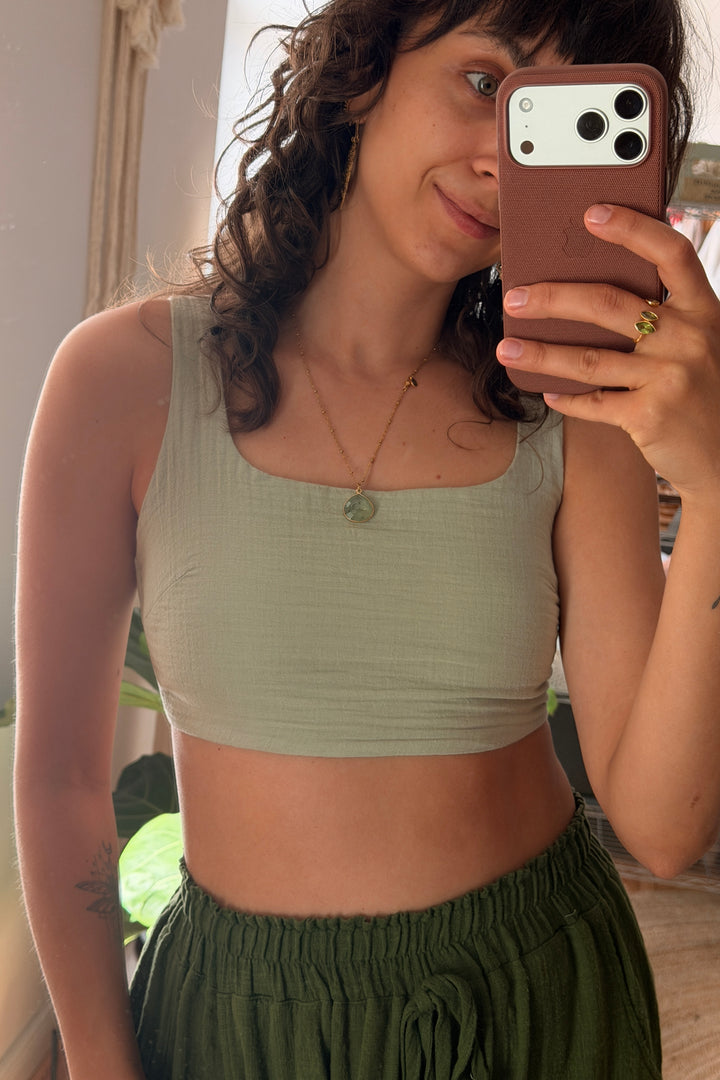Musselin Bustier