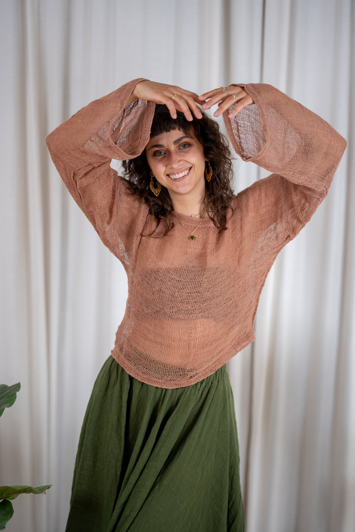Nereya Netz Shirt - lang