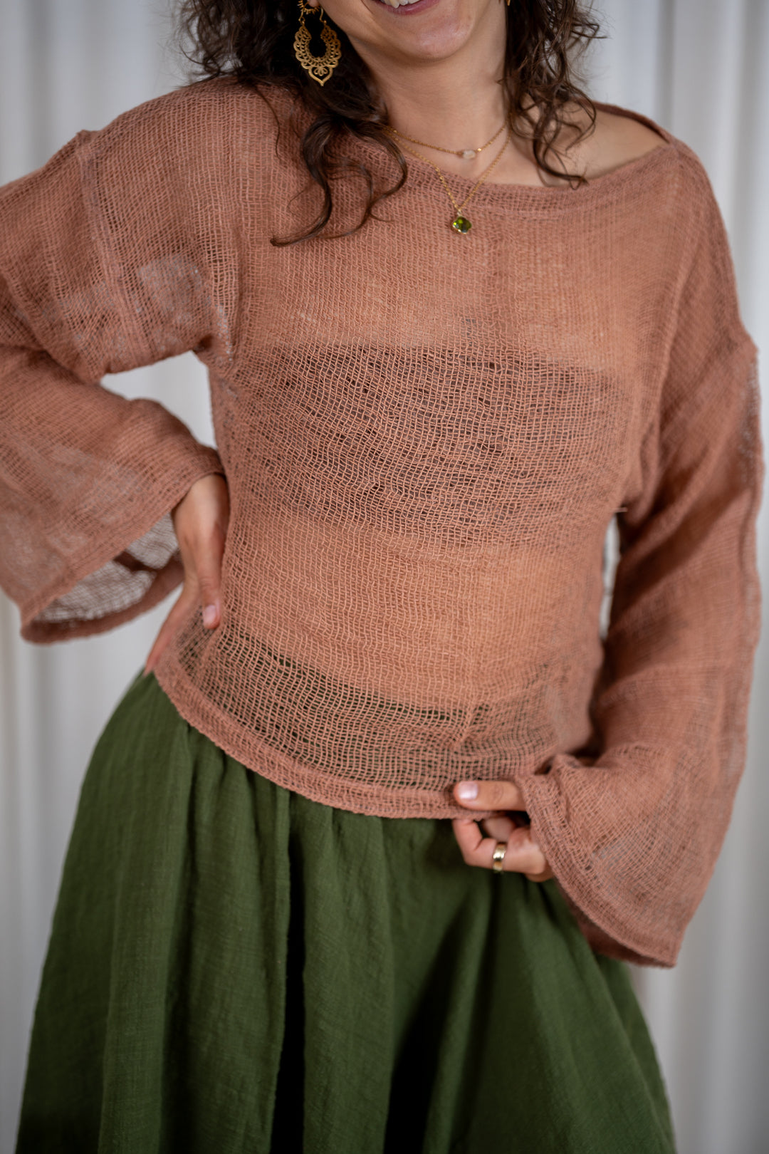 Nereya Netz Shirt - lang