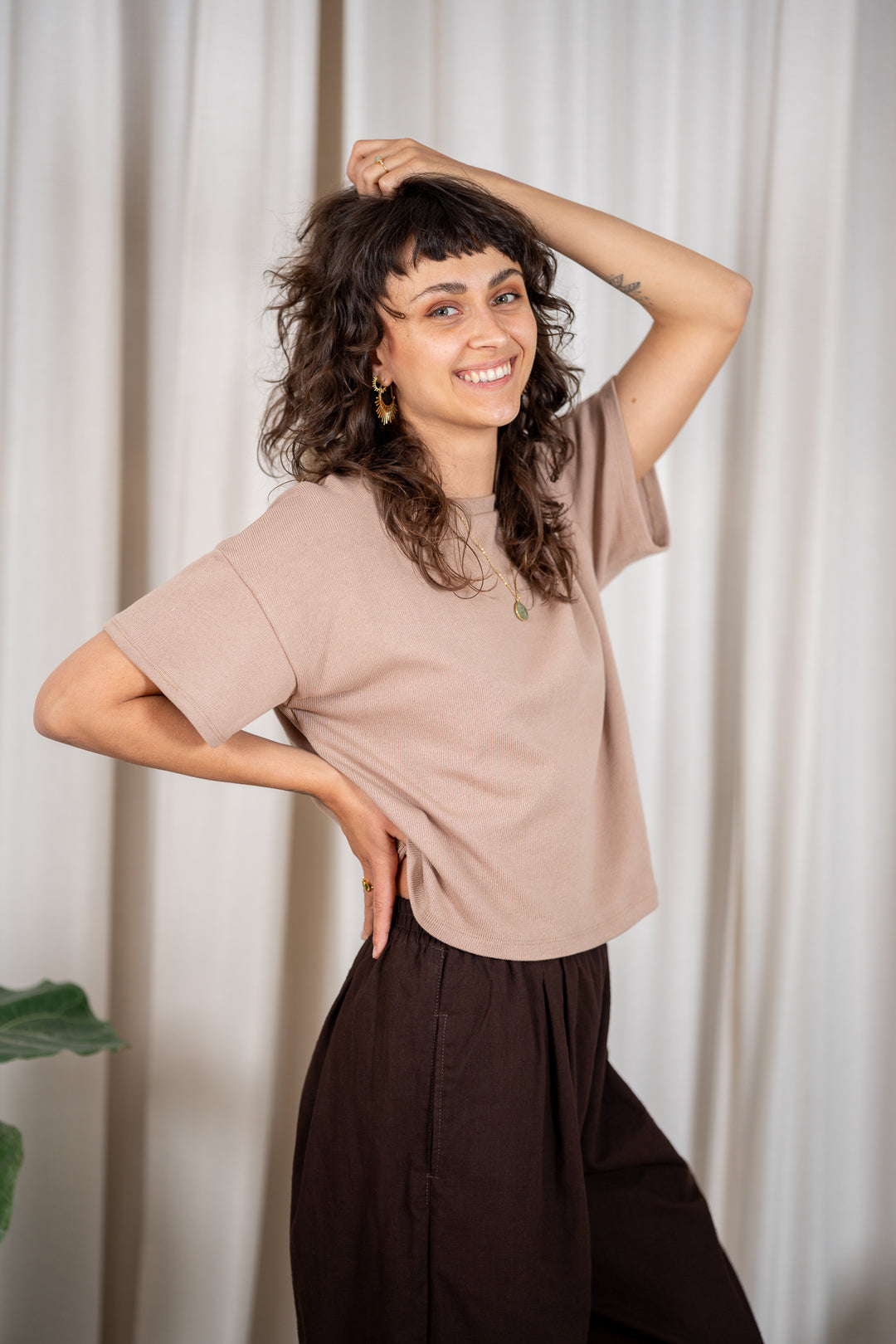 Unisex Cotton Knit T-Shirt