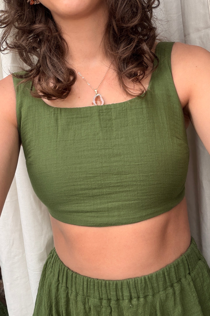 Musselin Bustier
