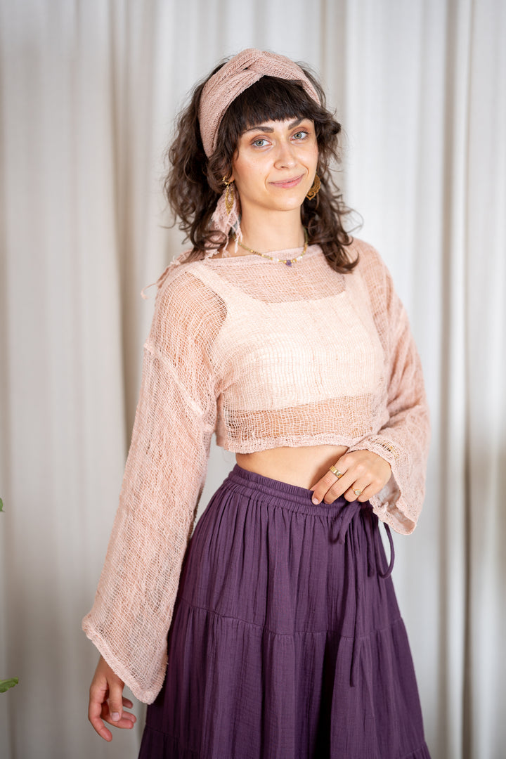 Nereya Netz Crop-Top