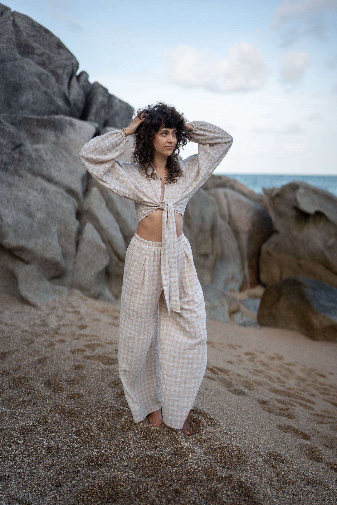 Kyra muslin pants