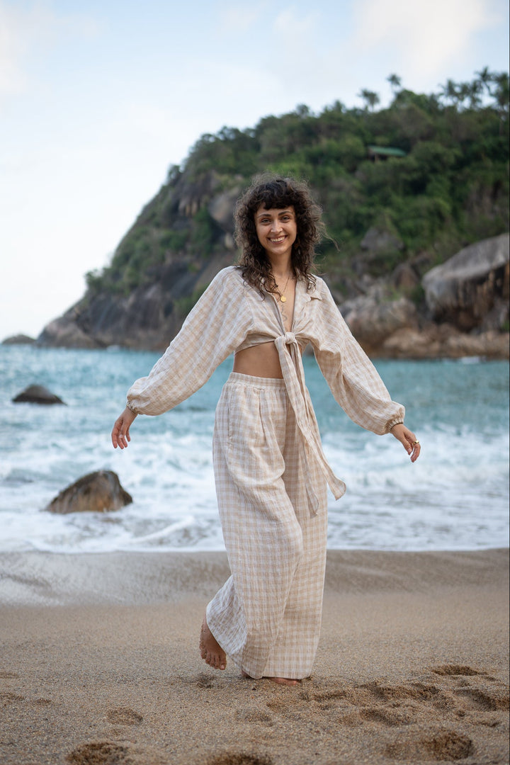 Kyra muslin pants