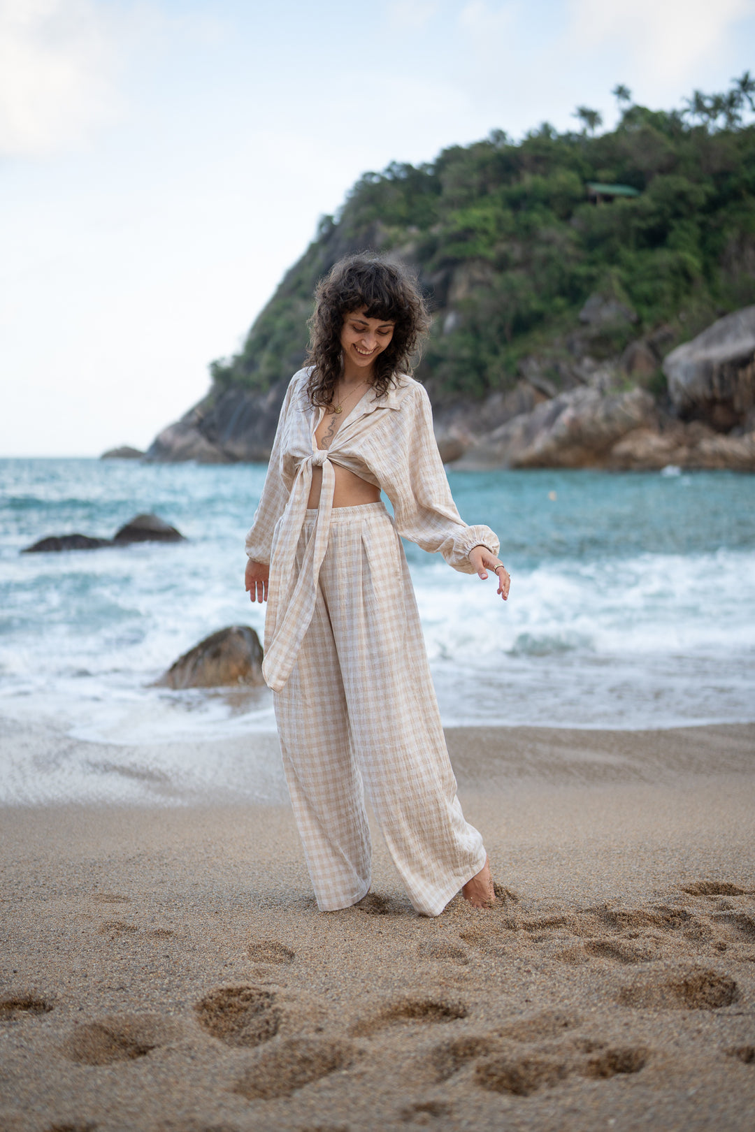 Kyra muslin pants