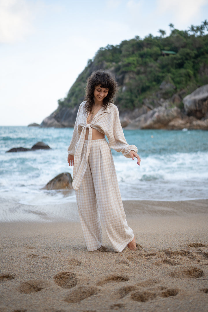 Kyra muslin pants