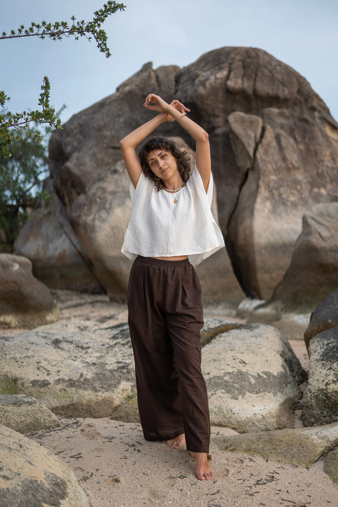 Linen Muslin Skirt 